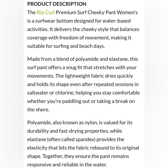 Ripcurl | Premium Surf Cheeky Bikini Bottoms - Picture 9 of 9